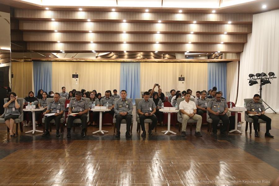 Kanwil Kemenkum Kepri Siap Dukung Suksesnya Rakor Capaian Kinerja Semester I Tahun 2025